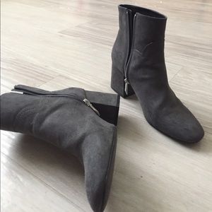 Grey Zara Ankle Boots